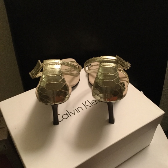 Calvin Klein Rachel Python Sandal - Picture 3 of 5